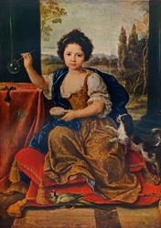 Louise Marie Anne de Bourbon, 1674-1681, uneheliche Tochter von Ludwig XIV, ca. 1680, 1911