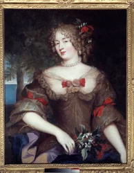 Madame de Sévigné: Porträt von Françoise Marguerite de Sévigné, Gräfin von Grignan (1648-1705), Tochter von Marie de Rabutin-Chantal, Marquise de Sévigné (1626-1696)