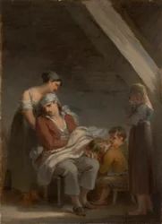 Une Famille dans la désolation (Eine trauernde Familie)