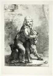 Kind mit Hund