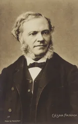 Cesar Franck, belgischer Komponist, Pianist, Organist und Musiklehrer, der während seines Erwachsenenlebens in Paris arbeitete (1822-1890)