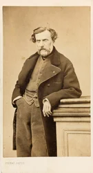 Porträt des Komponisten Ambroise Thomas 1811-1896