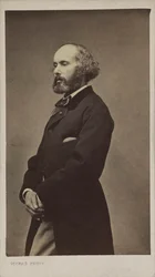 Porträt des Komponisten Félicien David 1810-1876, 1876