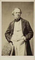 Porträt des Komponisten Jacques Fromental Halévy 1799-1862, ca. 1860