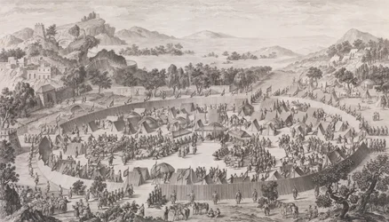Die Niederlage von Häuptling Uš-Turfan und seiner Stadt