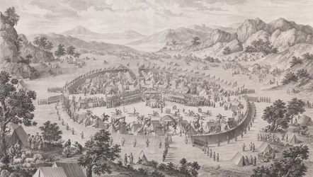 Die Kapitulation des Khans von Badakhsan, 1772