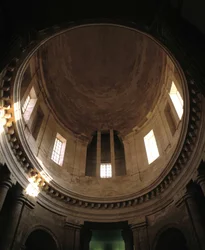 Barockarchitektur: Kapelle der Alten Charite (1679 - 1707), Kloster von Marseille, von Architekt Pierre Puget (1622 - 1694). Innenansicht. Marseille, Bouches-du-Rhone.