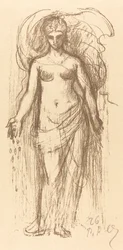 Studie einer Frau (Überfluss)