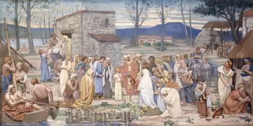 Die Kindheit der Heiligen Genoveva, 1874