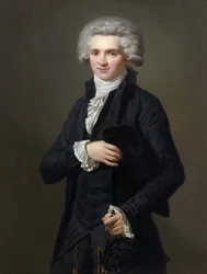 Porträt von Maximilien de Robespierre 1758-1794