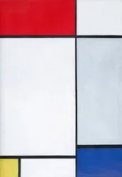 Komposition in Rot, Gelb und Blau. 1927