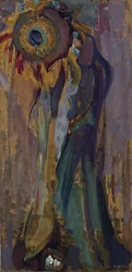 Sterbende Sonnenblume I, 1908