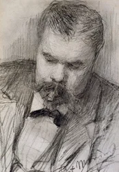 Porträt von Frits Mondrian