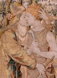 Vertumnus küsst Pomona (Serie Vertumnus und Pomona)