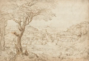 Landschaft mit der Buße des heiligen Hieronymus