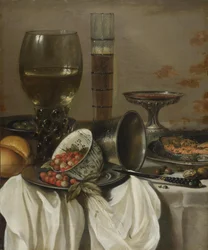 Stillleben mit Trinkgefäßen, 1649