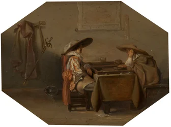 Tric-Trac-Spieler, 1628