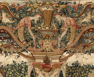 Vertumnus und Pomona: Vertumnus verwandelt sich in einen Baumschneider, um 1550