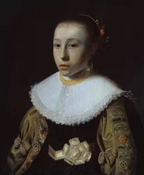Porträt eines jungen Mädchens, 1633-35