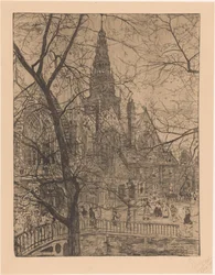 Alte Kirche in Amsterdam