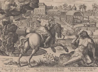 Die Verlockung des Luxus, aus Der Lauf des menschlichen Lebens, 1570
