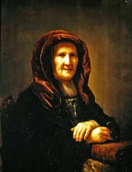 Porträt einer alten Dame