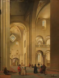 Das Querschiff der Mariakerk in Utrecht