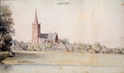 Ansicht von Assendelft in den Niederlanden 1633