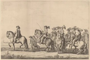 Einzug von Marie de Medici in Amsterdam [Tafel 2 von 6]