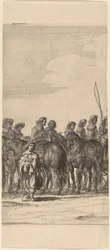 Einzug von Marie de Medici in Amsterdam [Tafel 5 von 6]