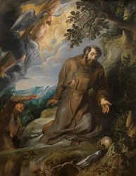 Heiliger Franziskus empfängt die Stigmata, ca. 1630-1634