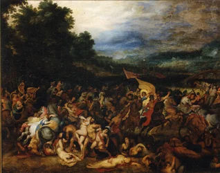 Die Schlacht der Amazonen Amazonomachia, 1598
