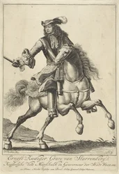 Reiterporträt von Ernst Rüdiger von Starhemberg