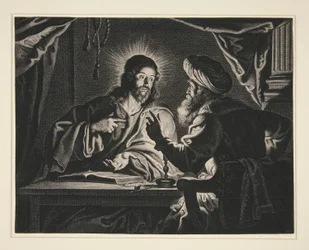 Christus und Nikodemus