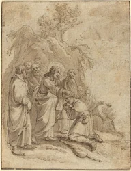 Christus heilt den Aussätzigen