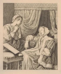 Frau in Ohnmacht