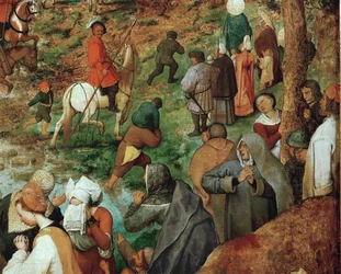 Jesus trägt das Kreuz