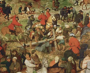Jesus trägt das Kreuz