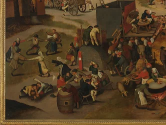 Dorffest mit Theatervorstellung und Prozession zu Ehren von St. Hubert und St. Antonius
