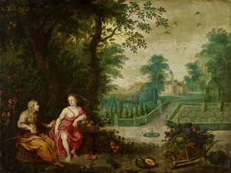 Vertumnus und Pomona