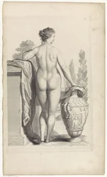 Studie des weiblichen Akts