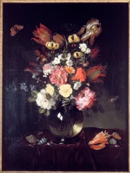 Vase und Blumen