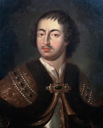 Porträt des russischen Kaisers Peter der Große