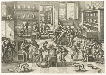 Barbier- und Chirurgenladen