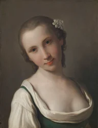 Eine junge Frau