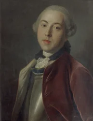 Porträt von Graf Alexander Mikhaylovich Golitsyn