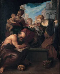 Die mystische Hochzeit der Heiligen Katharina, 1595-1599