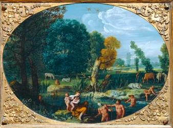 Latone verwandelt die Bauern von Lykien in Frösche
