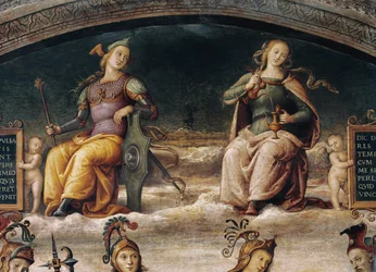 Stärke und Mäßigung (Detail)