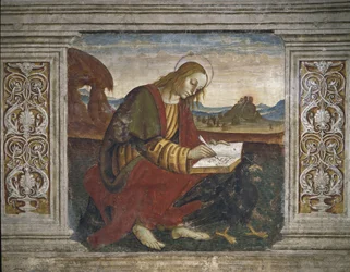 Johannes der Evangelist (Fresko)